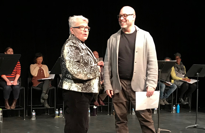 Playwrights Paula Vogel and Jeremy B Cohen. Photo: Whitney Rowland.jpg