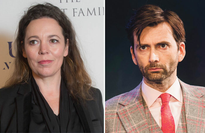 Olivia Colman and David Tennant (pictured in Don Jun in Soho). Photos: Cameron Slater and Helen Maybanks