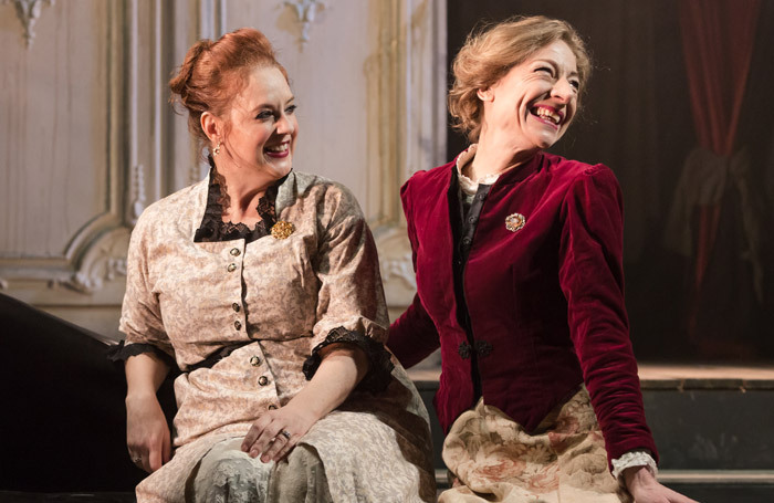 Suanne Braun in The Cherry Orchard at the Union Theatre, London. Photo: Scott Rylander