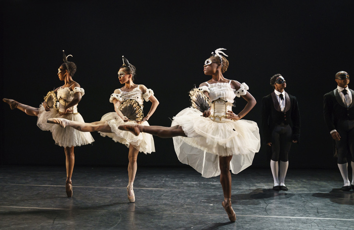 The cast of Kenneth MacMillan Steps Back in Time at The Pit, Barbican.