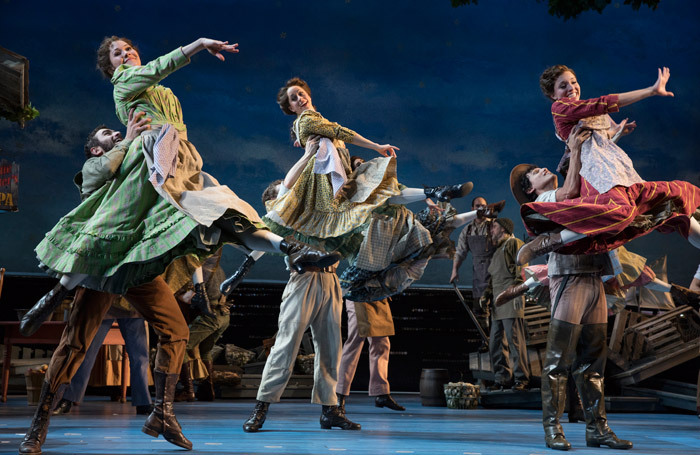 Scene from Carousel at Imperial Theatre, New York. Photo: Julieta Cervantes