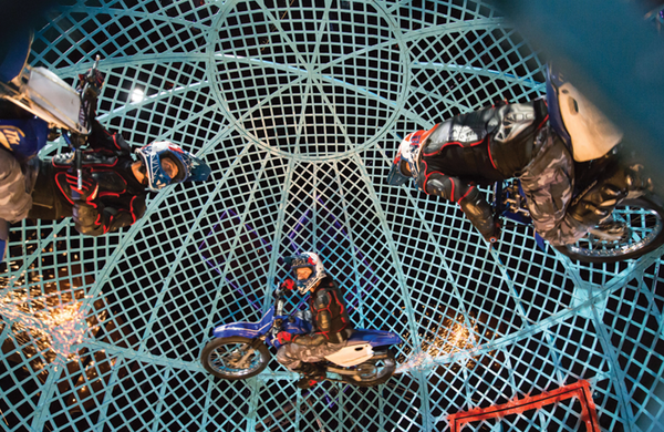 Sphere factor: Inside the Globe of Death with Cirque Berserk!