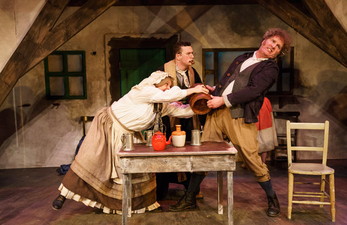 Bruiser Theatre's production of The Colleen Bawn at the Lyric Theatre, Belfast; cuts may see the company shut down. Photo: Steffan Hill