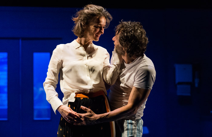 Camille Cayol and  Christophe Grégoire in Pericles, Prince de Tyr at Barbican Centre, London. Photo: Patrick Baldwin