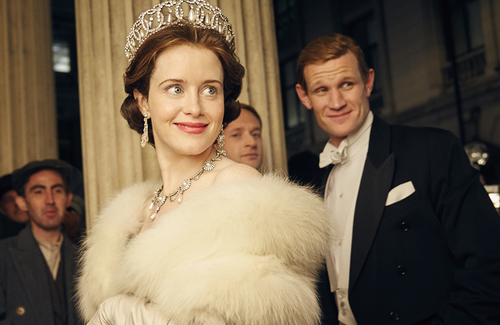 Claire Foy and Matt Smith in The Crown. Photo: Robert Viglasky/Netflix