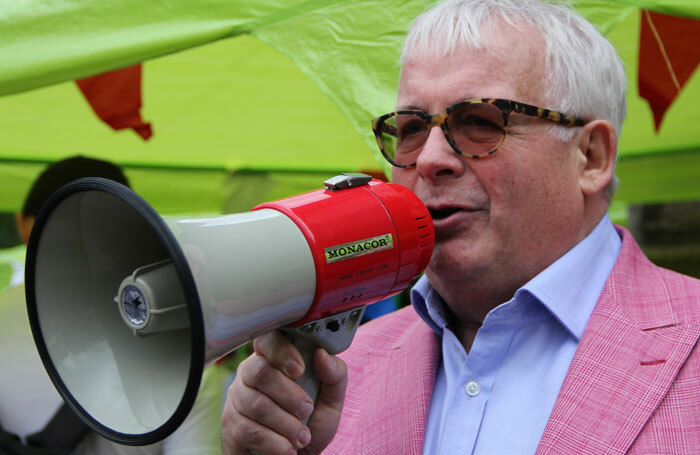 Christopher Biggins last judged West End Bake Off in 2016. Photo: Mark Lomas