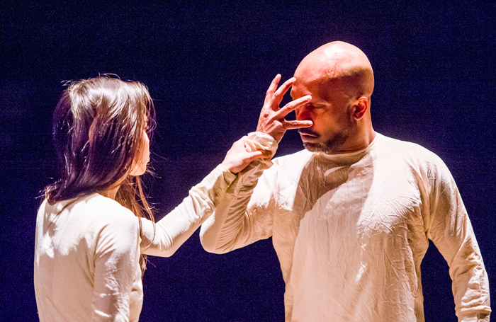 Ching-Ying Chien and Akram Khan in Until The Lions. Photo: Tristram Kenton