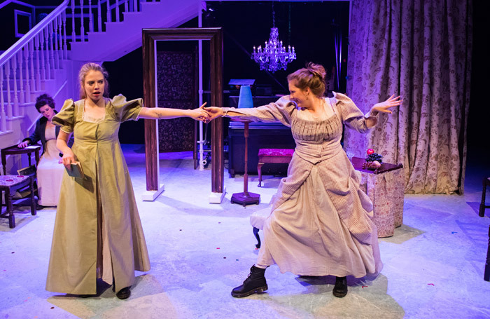 Meghan Tyler and Hannah Jarrett Scott in Pride and Prejudice (Sort Of). Photo: John Johnston