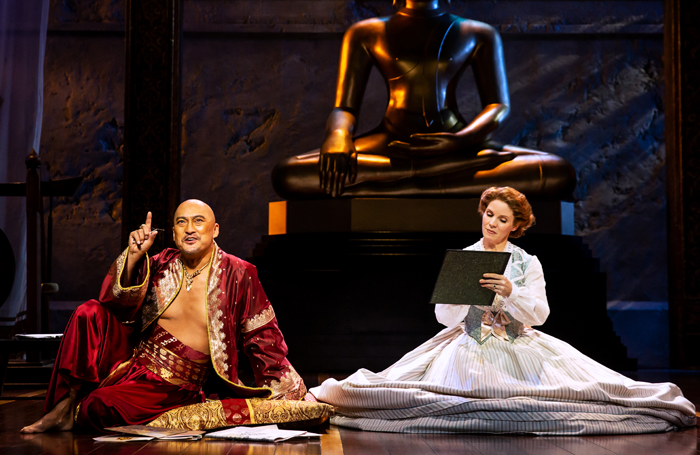 Ken Watanabe and Kelli O'Hara in The King and I at the London Palladium. Photo: Matthew Murphy