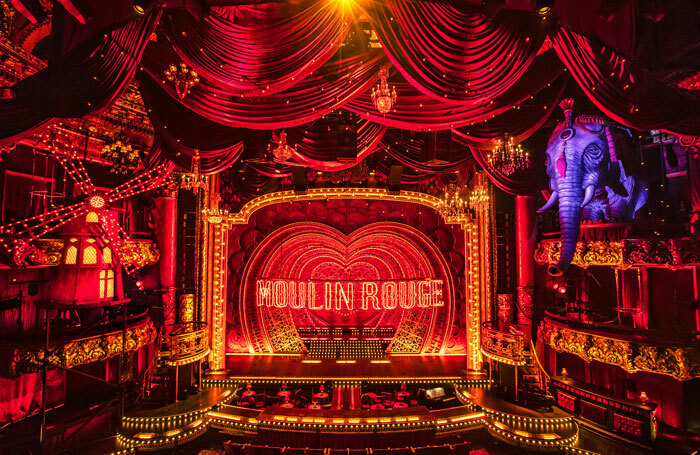 Moulin Rouge! set designed by Derek McLane. Photo: Matthew Murphy