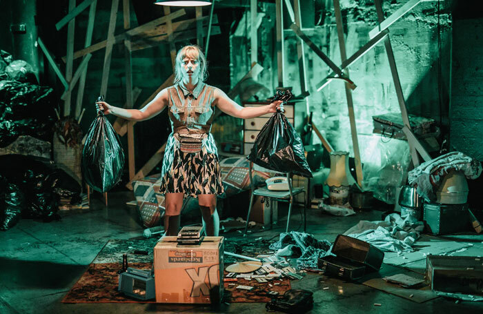 Stella Reid in The Basement Tapes at Summerhall, Edinburgh. Photo: Andi Crown