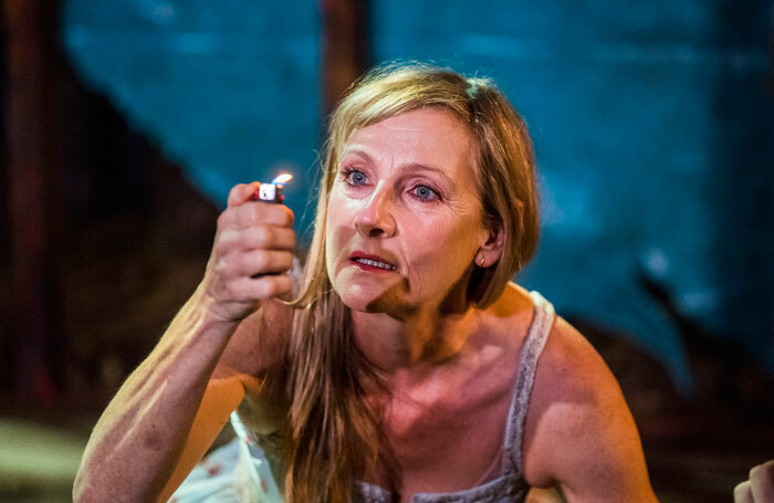 Lesley Sharp in The Woods at London's Royal Court. Photo: Tristram Kenton