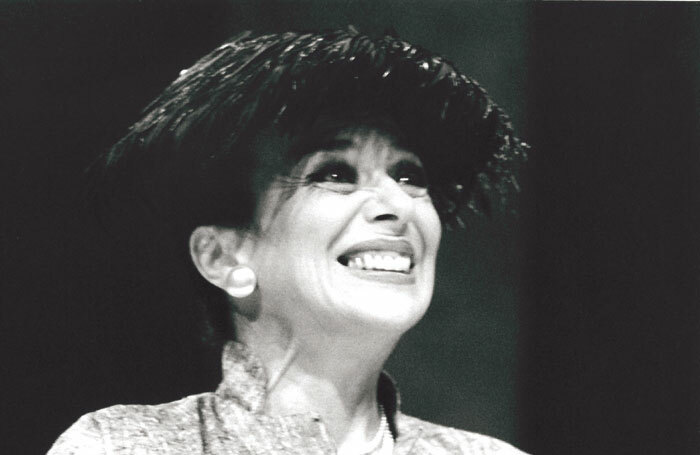 Jacqueline Pearce in Shadowlands at the Belgrade Theatre, Coventry, in 1992