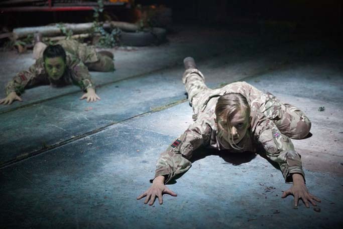 Sophie Melville in Close Quarters at Crucible Studio, Sheffield. Photo: Mark Douet