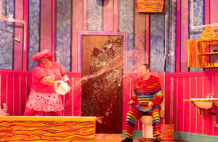 Scene from Snow White at Towngate Theatre, Basildon