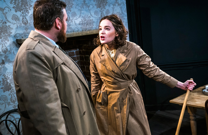 Matthew Mellalieu and Mairi Hawthorn in Jeannie at Finborough Theatre. Photo: Tristram Kenton