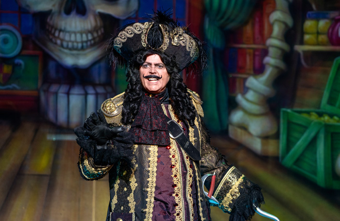 Jimmy Osmond in Peter Pan at Birmingham Hippodrome. Photo: Paul Coltas