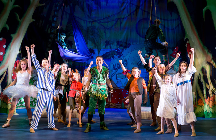 The company of Peter Pan at the Courtyard, Hereford