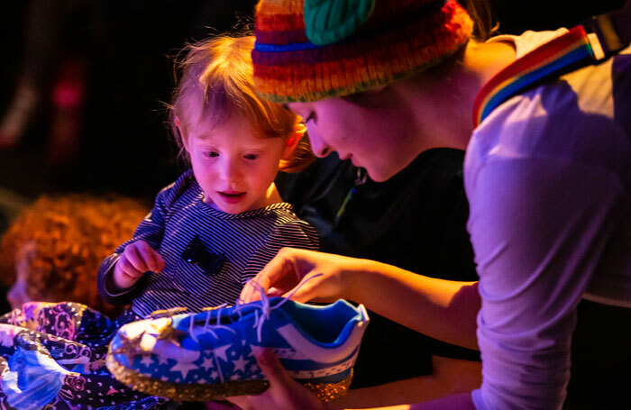 Hazel Monaghan in The Elves and the Shoemaker. Photo: Pamela Raith