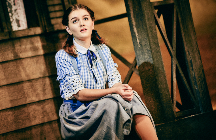 Holly Tandy as Dorothy in The Wizard of Oz at Winter Gardens, Blackpool. Photo: Mark Dawson Photography