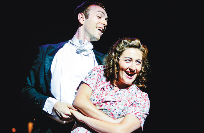 RWCMD postgraduate students in a production of Betty Blue Eyes. Photo: Kirsten McTernan