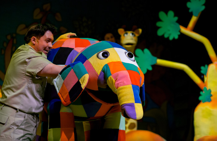 Elmer the Patchwork Elephant at Churchill Theatre, Bromley