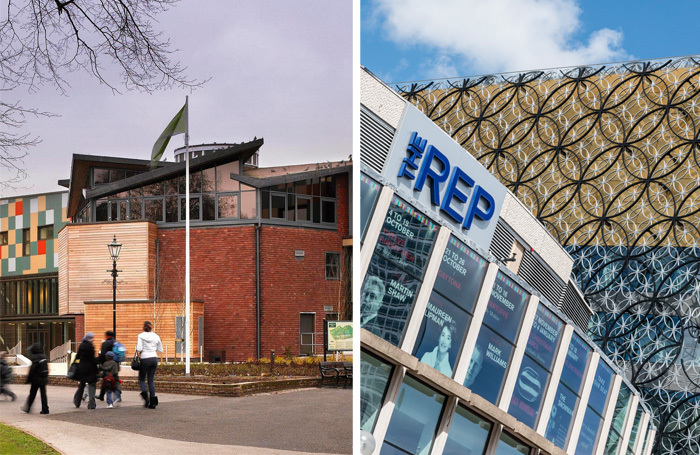 Birmingham Rep and Birmingham MAC, which are are among the organisations that may be affected. Photos: Richard Byrant/Craig Holmes