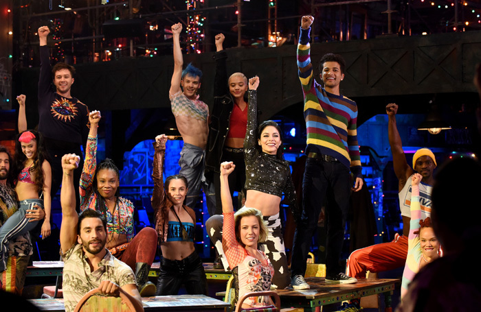 The cast of Rent: Live. Photo: 2019 Fox Broadcasting Co. Ray Mickshaw/FOX