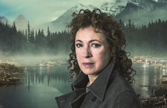 Alex Kingston as Dr Stockmann in An Enemy of the People. Photo: Tristram Kenton