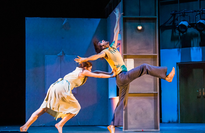 Stephanie Troyak and Pau Aran Gimeno in Bon Voyage, Bob at Sadler's Wells, London. Photo: Tristram Kenton