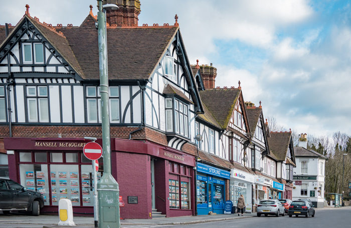 Burgess Hill town centre. Photo: Shutterstock