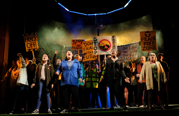 A scene from Acts of Resistance at Bristol Old Vic. Photo: Jack Offord