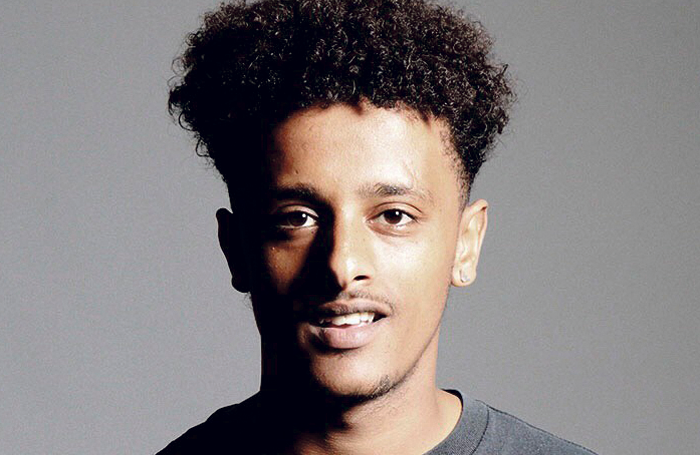 Last year's The Stage and Rose Bruford scholarship winner Yadel Gebeyehu