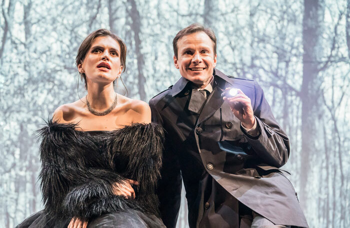 Anna Vardevanian and Andrei Kuzichev in The Knight of the Burning Pestle. Photo: Johan Persson