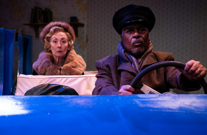 Paula Wilcox and Maurey Richards in Driving Miss Daisy at York Theatre Royal. Photo: Sam Taylor