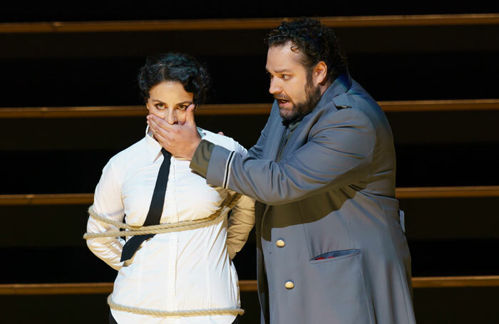 Anaik Morel and Bryan Hymel in Carmen at Royal Opera House. Photo: Bill Cooper