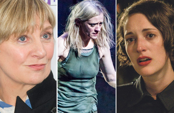 Victoria Wood, Ann-Marie Duff as Lady Macbeth and Phoebe Waller-Bridge in Fleabag. Photos: Chris Lobina/BBC/Tristram Kenton