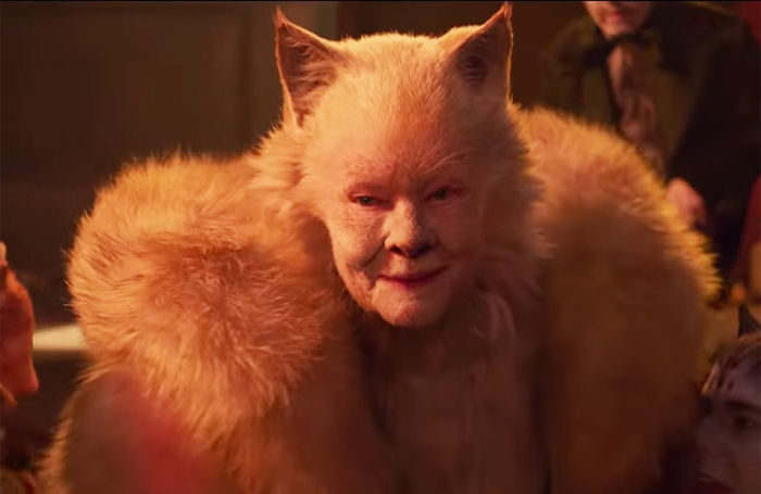 Judi Dench in the trailer for Cats