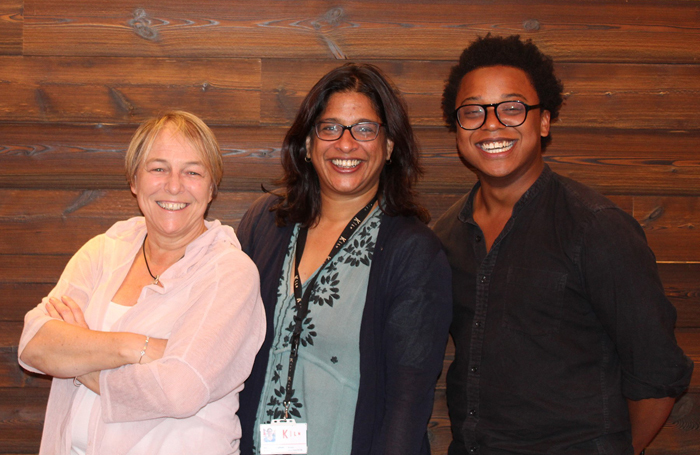 Susie McKenna, Indhu Rubasingham and Taio Lawson