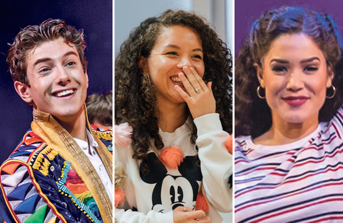 Jac Yarrow, Saffron Coomber and Christie Prades. Photos Tristram Kenton/Helen Murray/Johan Persson