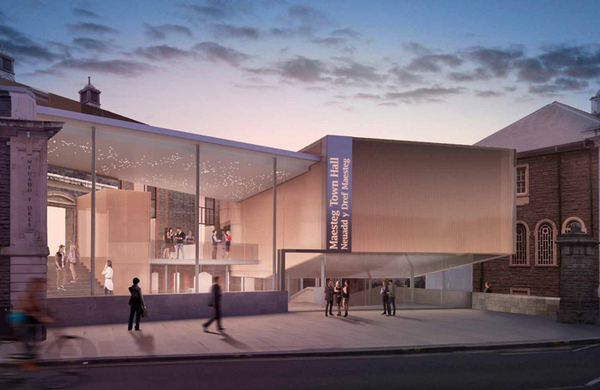 Maesteg Town Hall in Wales to build new studio theatre