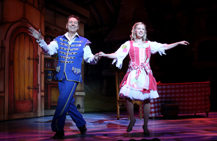 Brian Conley and Lauren Hall in Cinderella at Milton Keynes Theatre