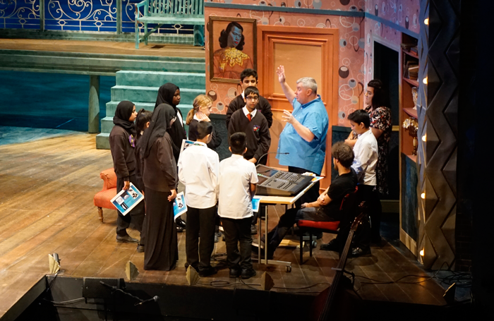 Young people from local Derby schools at Open Door's Ignite at Derby Theatre – one of the Creative Careers Programme employer-led events