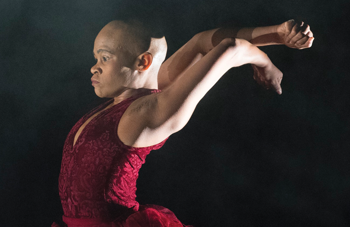 Dada Masilo as Giselle in her take on the ballet classic. Photo: Laurent Philippe