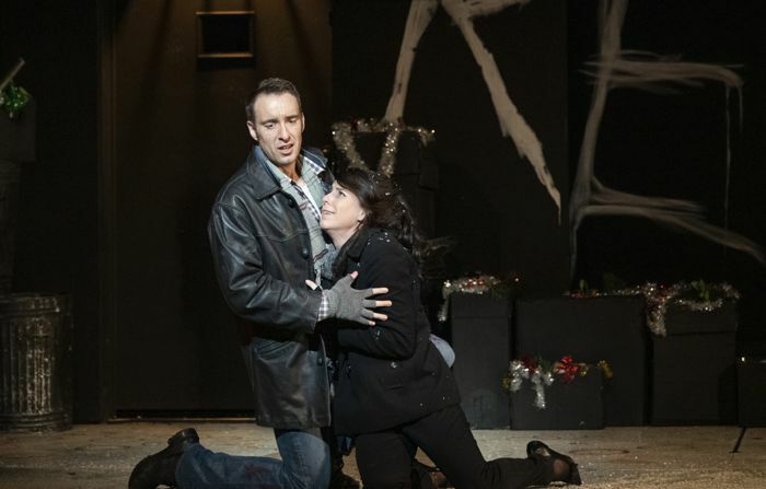 Scene from La Boheme at Grand Theatre, Leeds