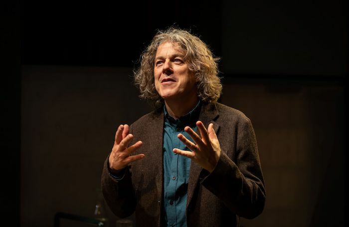 Alan Davies in God's Dice at Soho Theatre. Photo: Helen Maybanks