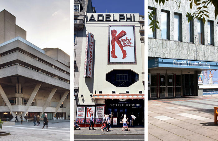 Theatres looking at paperless options for the future include the National (photo: Philip Vile), the Adelphi (photo: Shutterstock) and the Churchill Theatre in Bromley