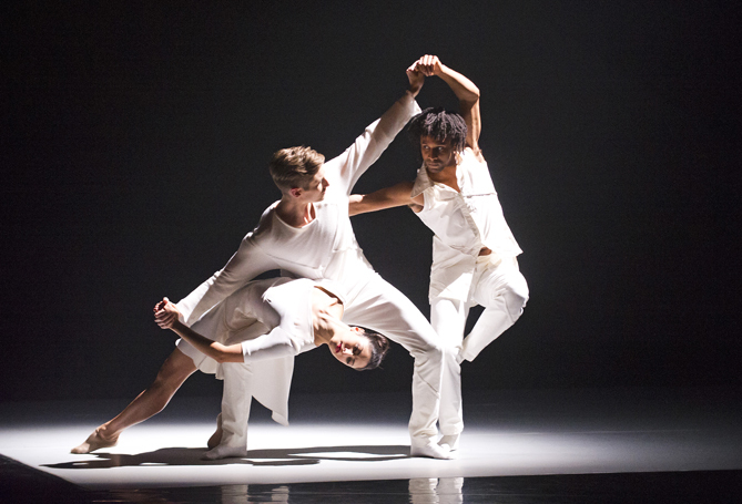 The 3 Dancers as part of Love, Art and Rock n’ Roll at Sadler's Wells. Photo: Tristram Kenton