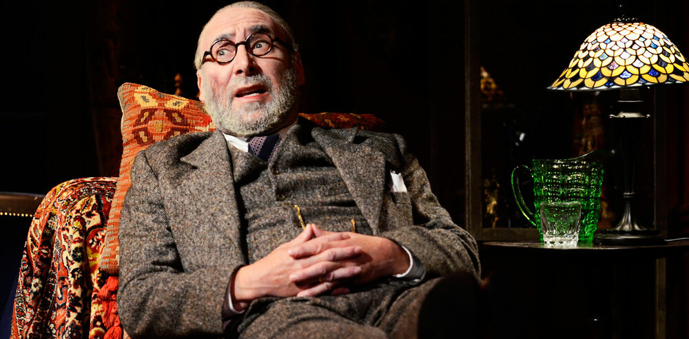 Antony Sher as Freud in Hysteria. Photo: Nobby Clark