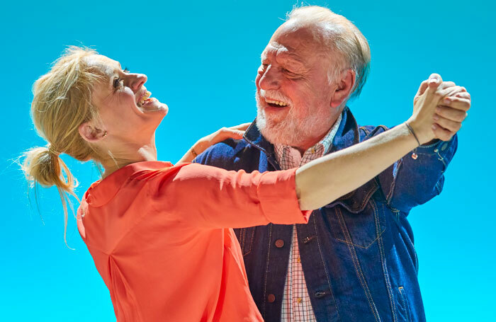 Anne-Marie Duff and Kenneth Cranham in Heisenberg: The Uncertainty Principle. Photo: Brinkhoff/Moegenburg